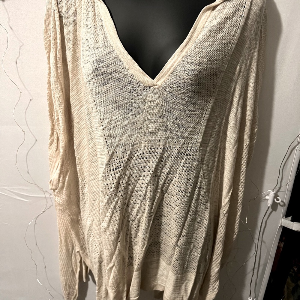 Light sweater hoodie